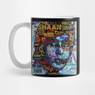 Retro Amitabh Bachchan design Mug